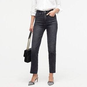 J.Crew Point Sur black high-waist jean